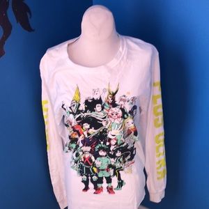 My hero academia long sleeve T-shirt